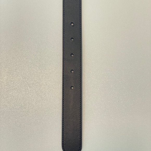 Gucci Black Belt with Gold Buckle main image 5